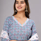 Printed Cotton Kurta Set