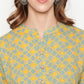 Green Printed Short Kurti